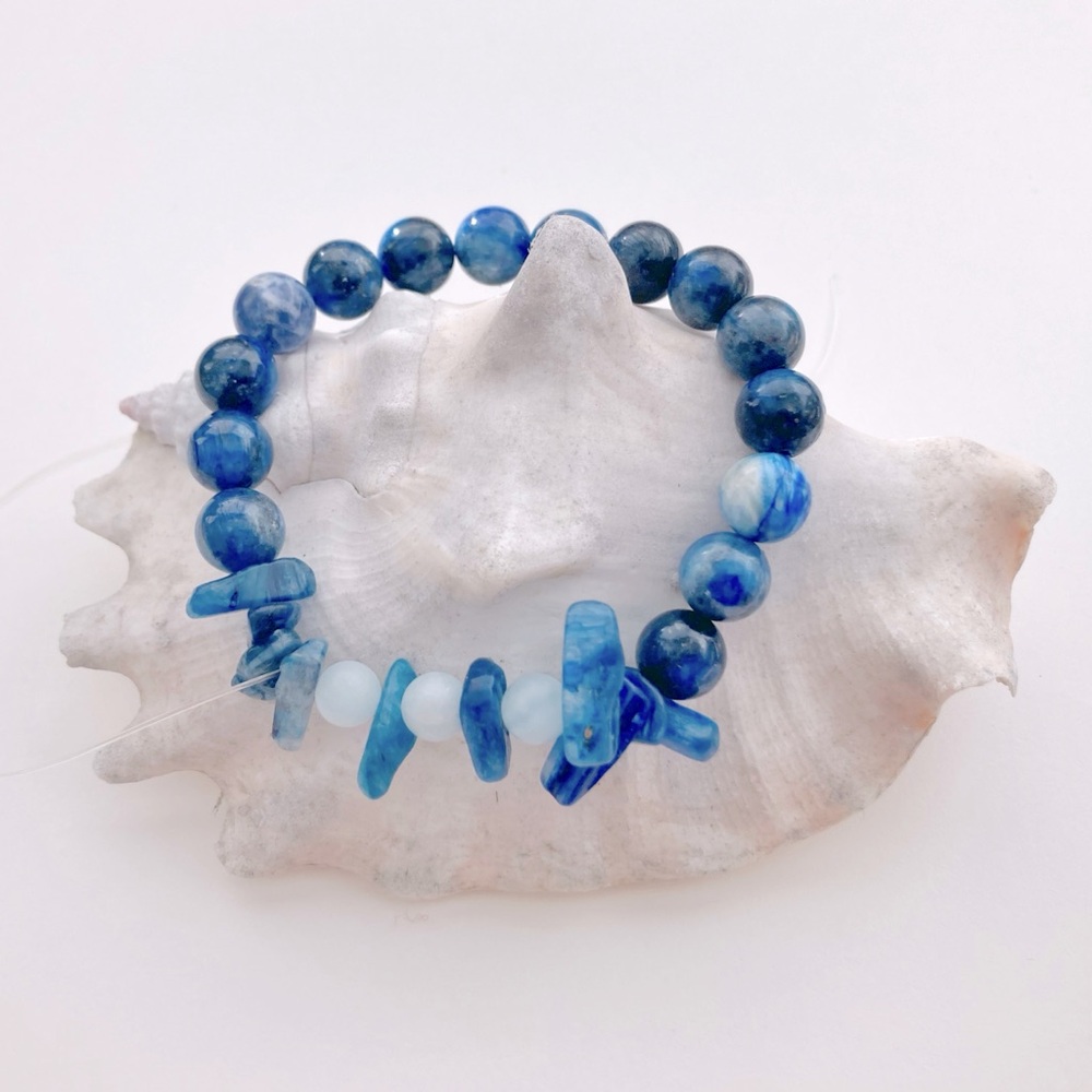 Kyanite Aquamarine Bracelet